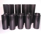 Custom carbon fiber material tube  carbon fibre rods tubing tubes custom carbon fiber parts
