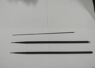 Black Custom Portable Telescopic Fiberglass Poles frp pipe tube for antenna mast pole